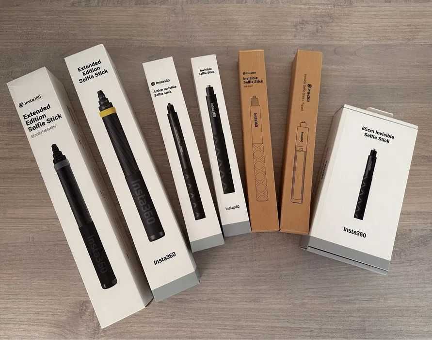 Selfie Stick и триподы для камер Insta360, GoPro, DJI. Есть доставка