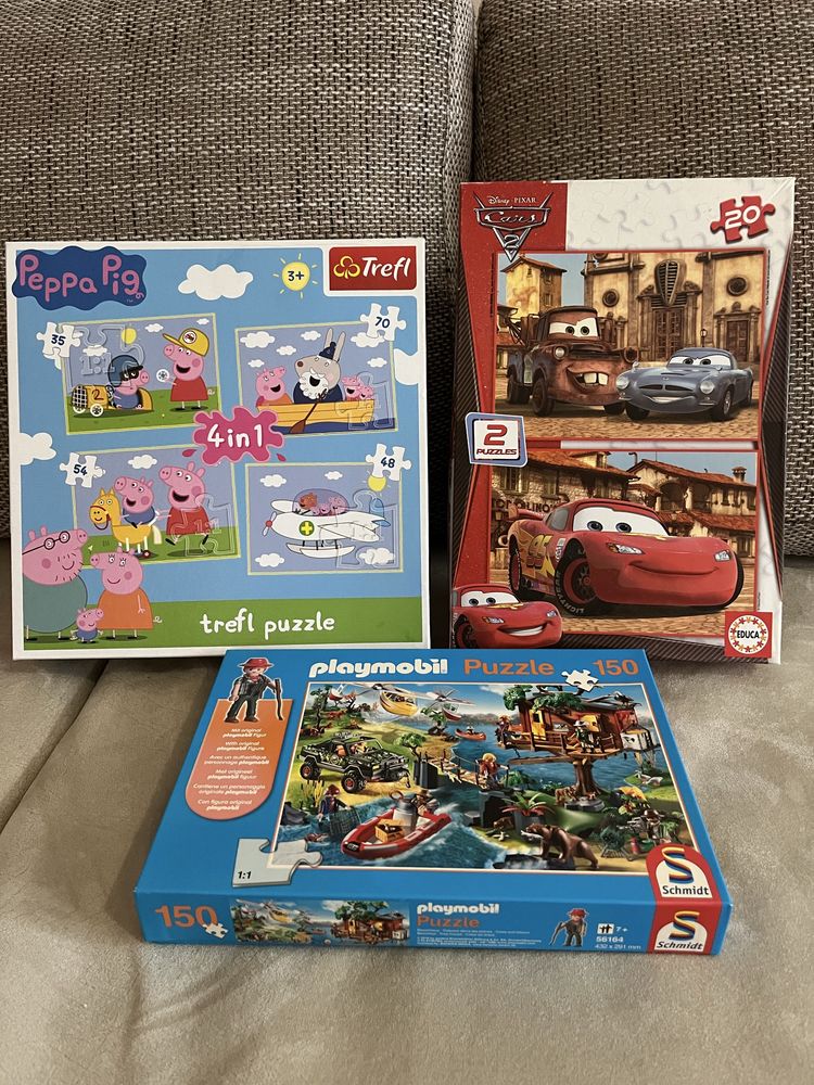 Пъзели Cars/Peppa pig