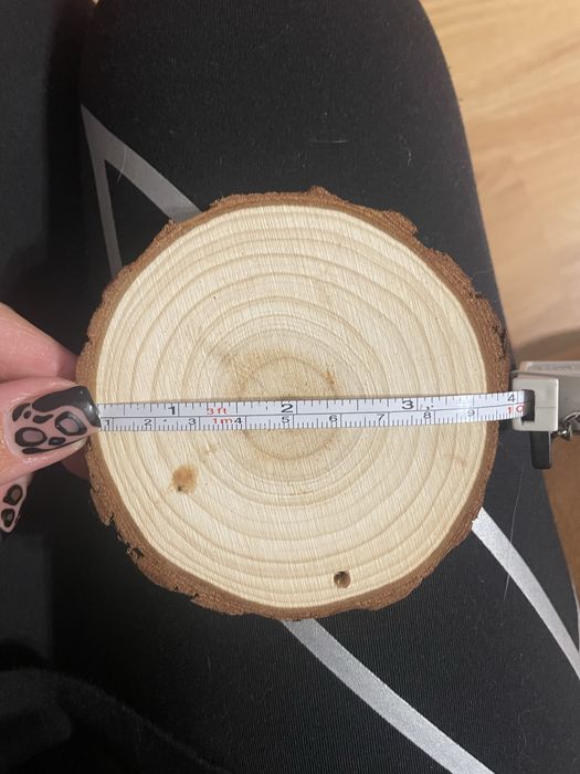 дървени шайби, за декорация, хендмейд, арт, цена за всичко