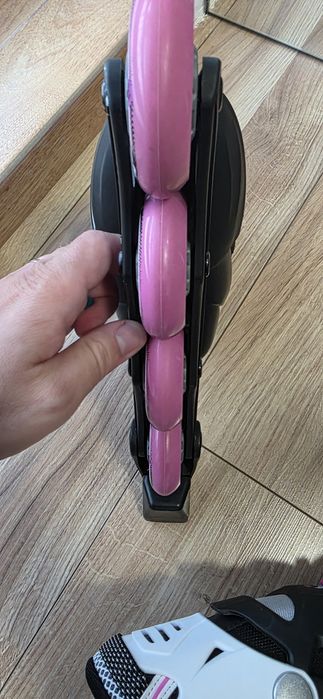 Role fete FILA X-ONE BLACK/WHITE/PINK marime 29-32 noi