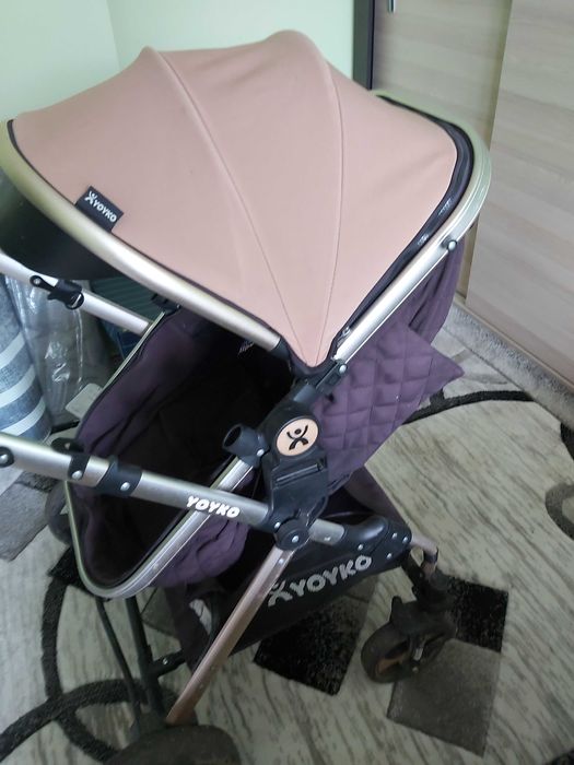 детска количка със столче за кола