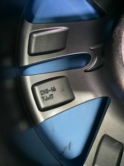 Jante Aliaj 5x108 17'' OEM Peugeot Expert / Partner - 7J ET 46 !