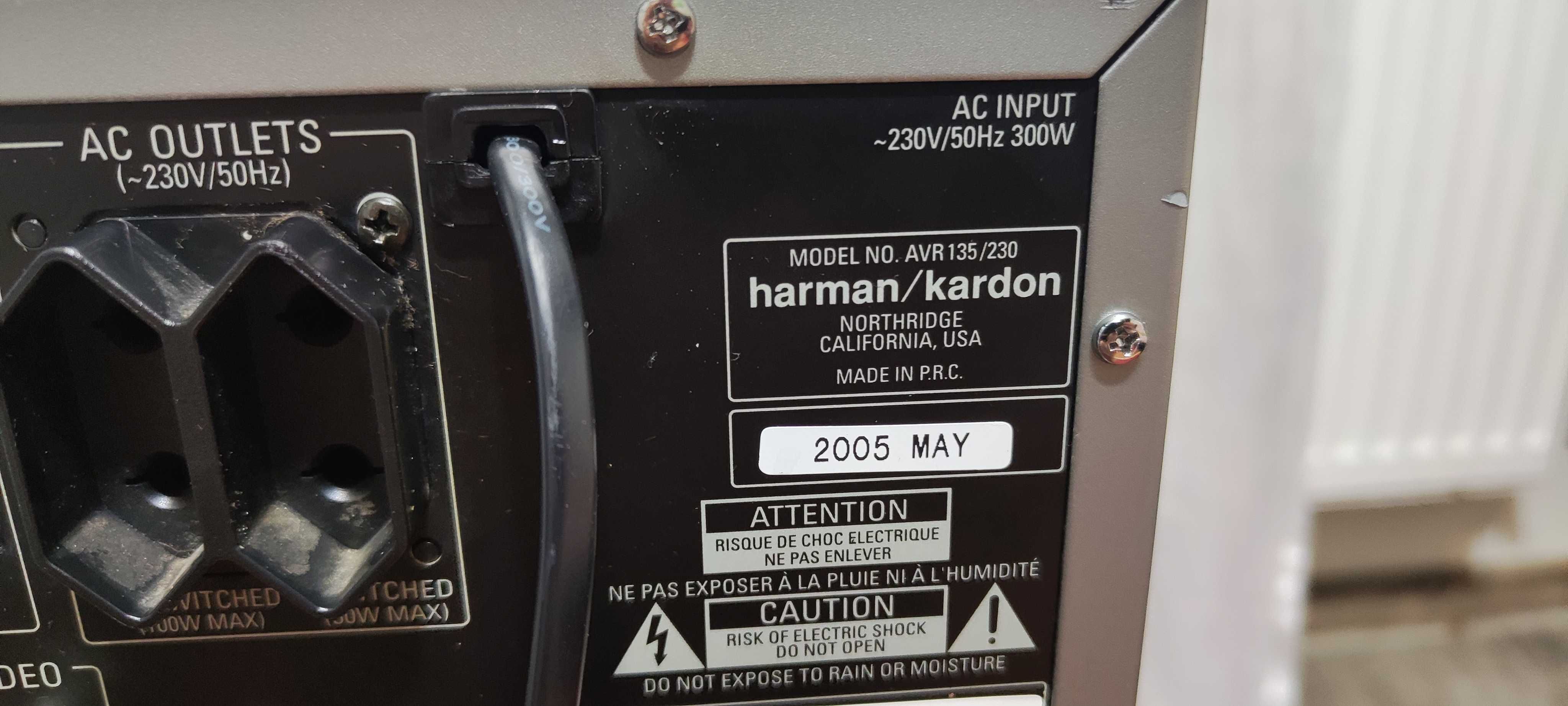 Amplificator Audio Harman Kardon AVR135 Statie Audio