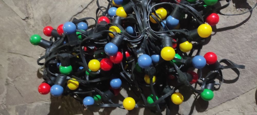 Гирлянды разноцветные