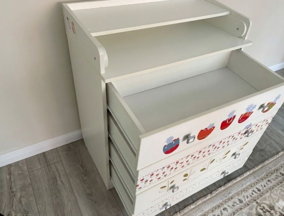 Комод с пеленальным столиком