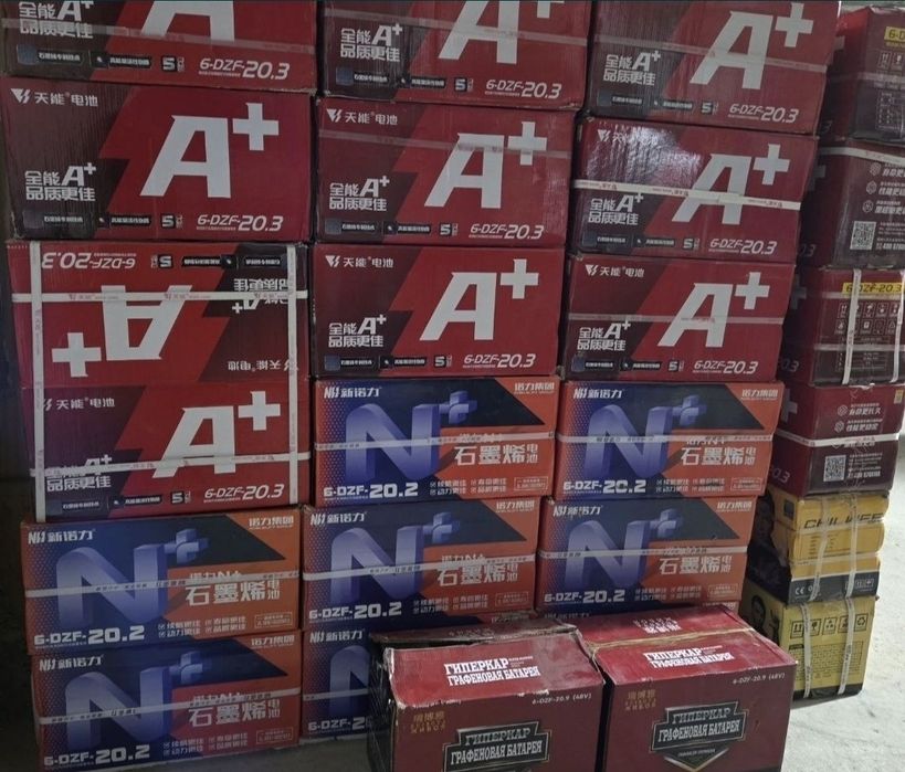 Скутер аккумулятори