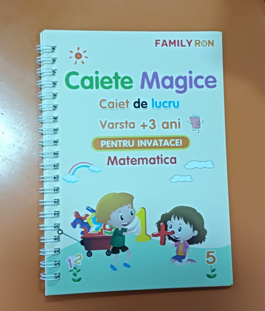 Caiete magice potrivite de la 3 ani