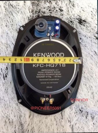 Kenwood 718 kalonka 2ta china ko’piya 320w 100% yangi