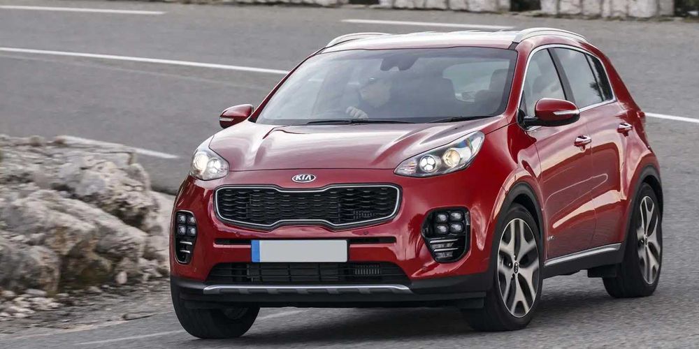 KIA Sportage GT QL Нова оригинална радиаторна решетка 86350F1010