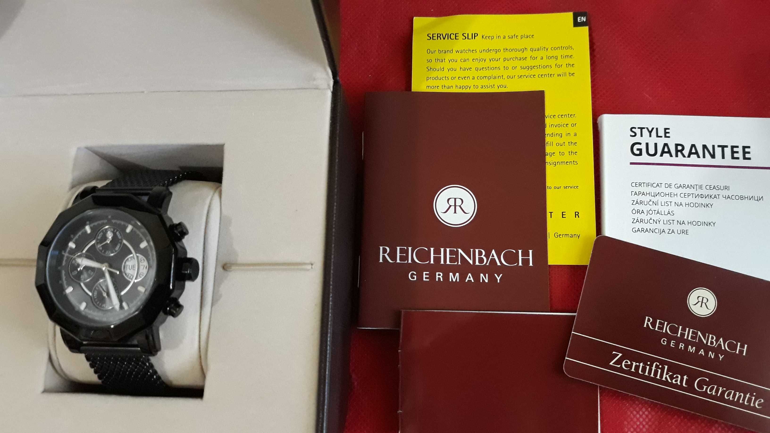 REICHENBACH unisex, automatic, nou, exclus Omega Zenith Rado Seiko