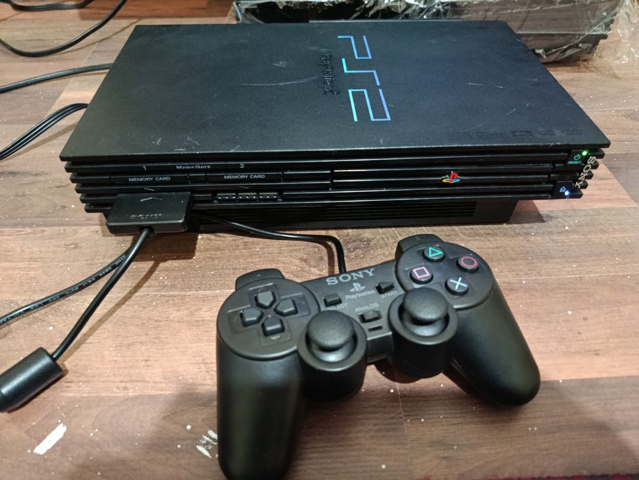 Ps2 fat 50008 серия 300-игр с модом сата hdd, playstation 2 fat 50008.