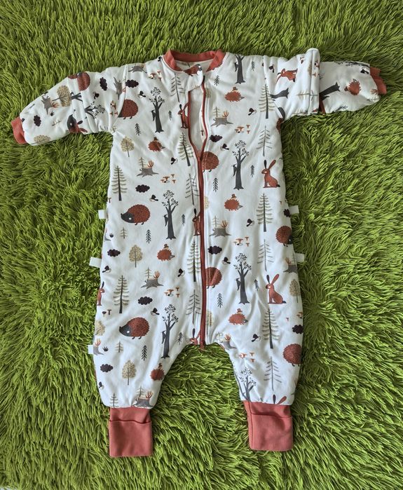 Нови бебешки спални чувалчета със свалящи се ръкави с цип!