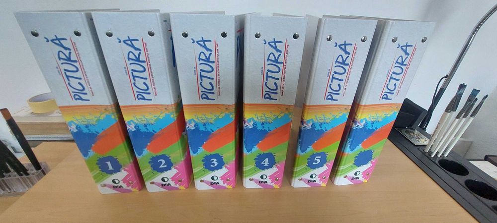 Colectia CURS De PICTURA Deagostini - Arta plastica, Desen,Belle Arte!