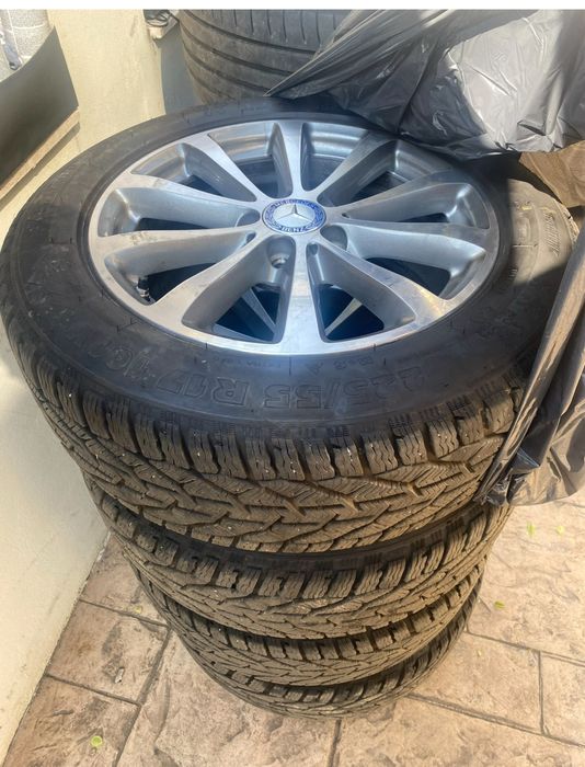 Anvelope iarna 2023 cu Jante aliaj original Mercedes 17”