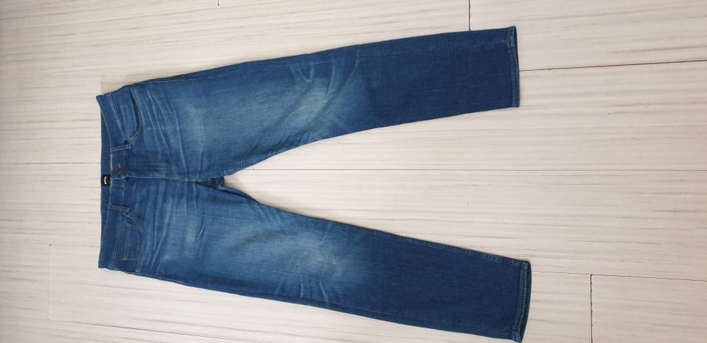 Hugo Boss Delano Slim Fit  Candiani Denim / 33/32 ОРИГИНАЛ Мъжки Дънки