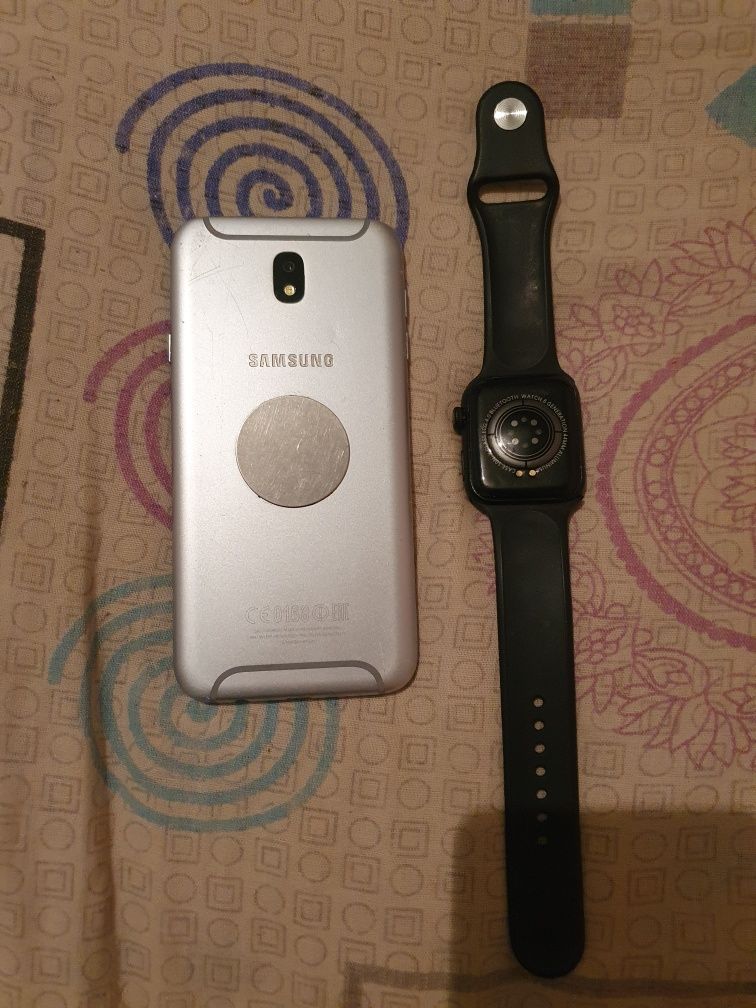 Samsung galaxy j7  smart watch t55+ tezda sotiladi