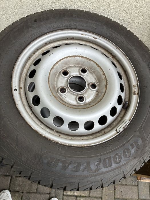 Vand set complet roti originale VW T5/T6  215 65 R16C M+S All season