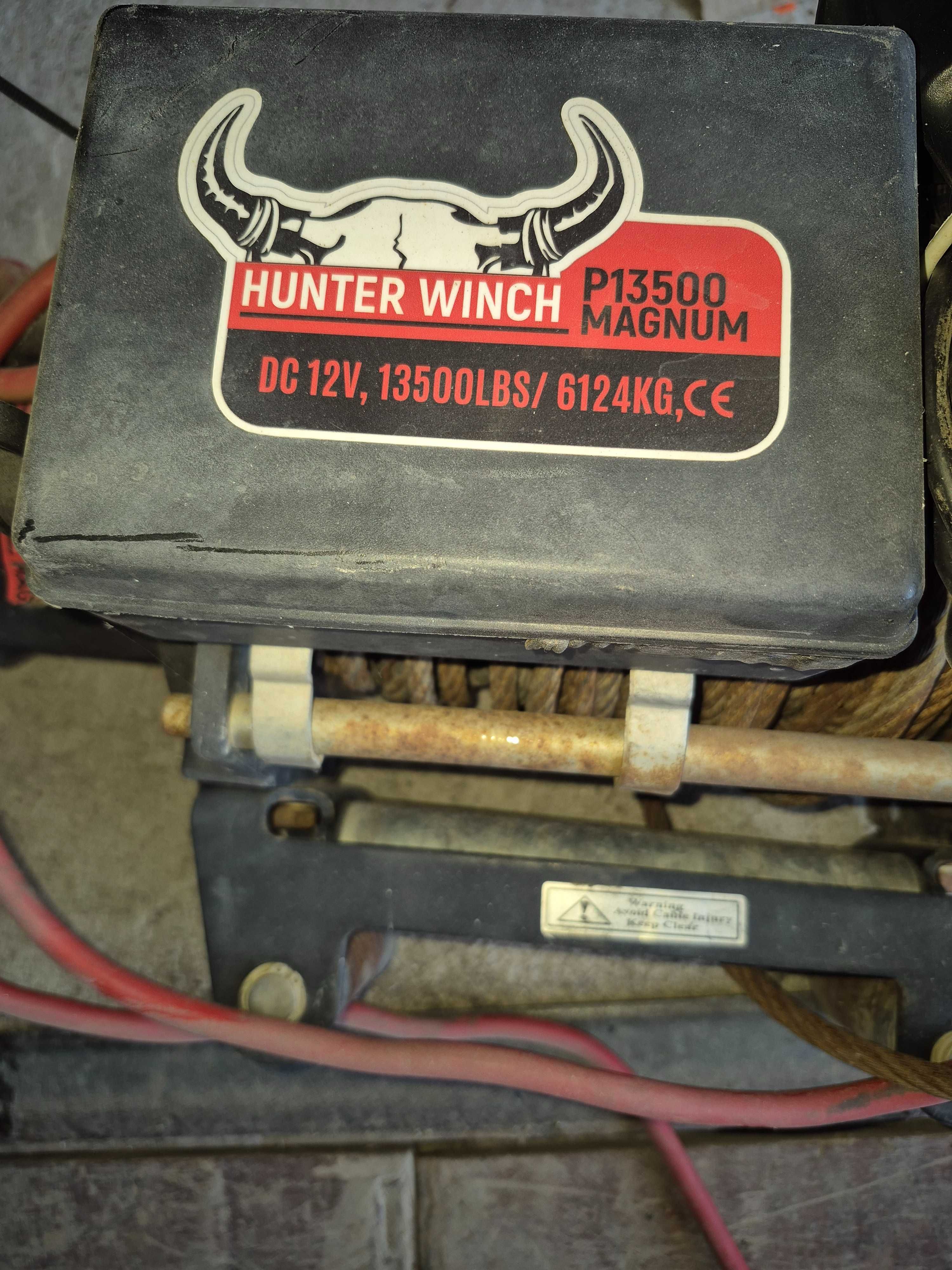 Лебедка 12в Hunter winch 13500 lbs