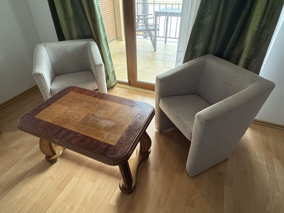 Set masuta + fotolii