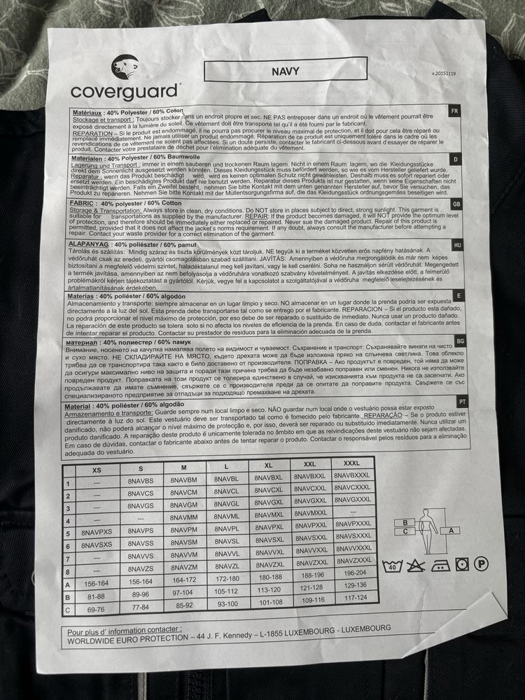 Работно яке / куртка