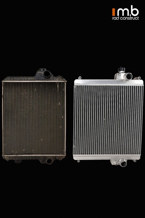 Reparatii radiatoare Buldoexcavator Caterpillar Komatsu JCB Case