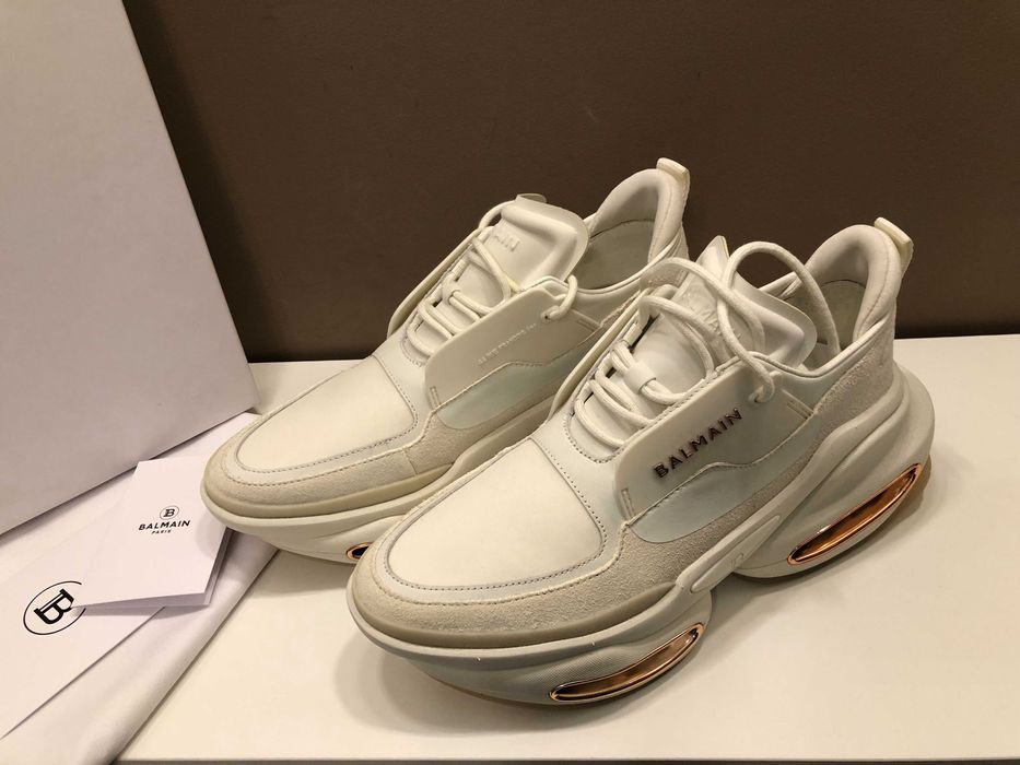 Balmain sneakers 40 oversize, originali, full box, retail 795 euro