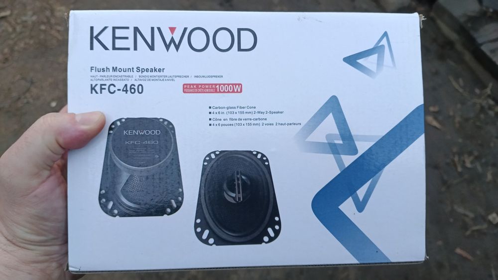 Динамики Kenwood размер 10на15