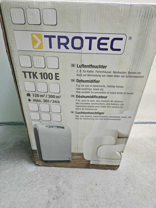 Dezumidificator de confort TTK 100 E