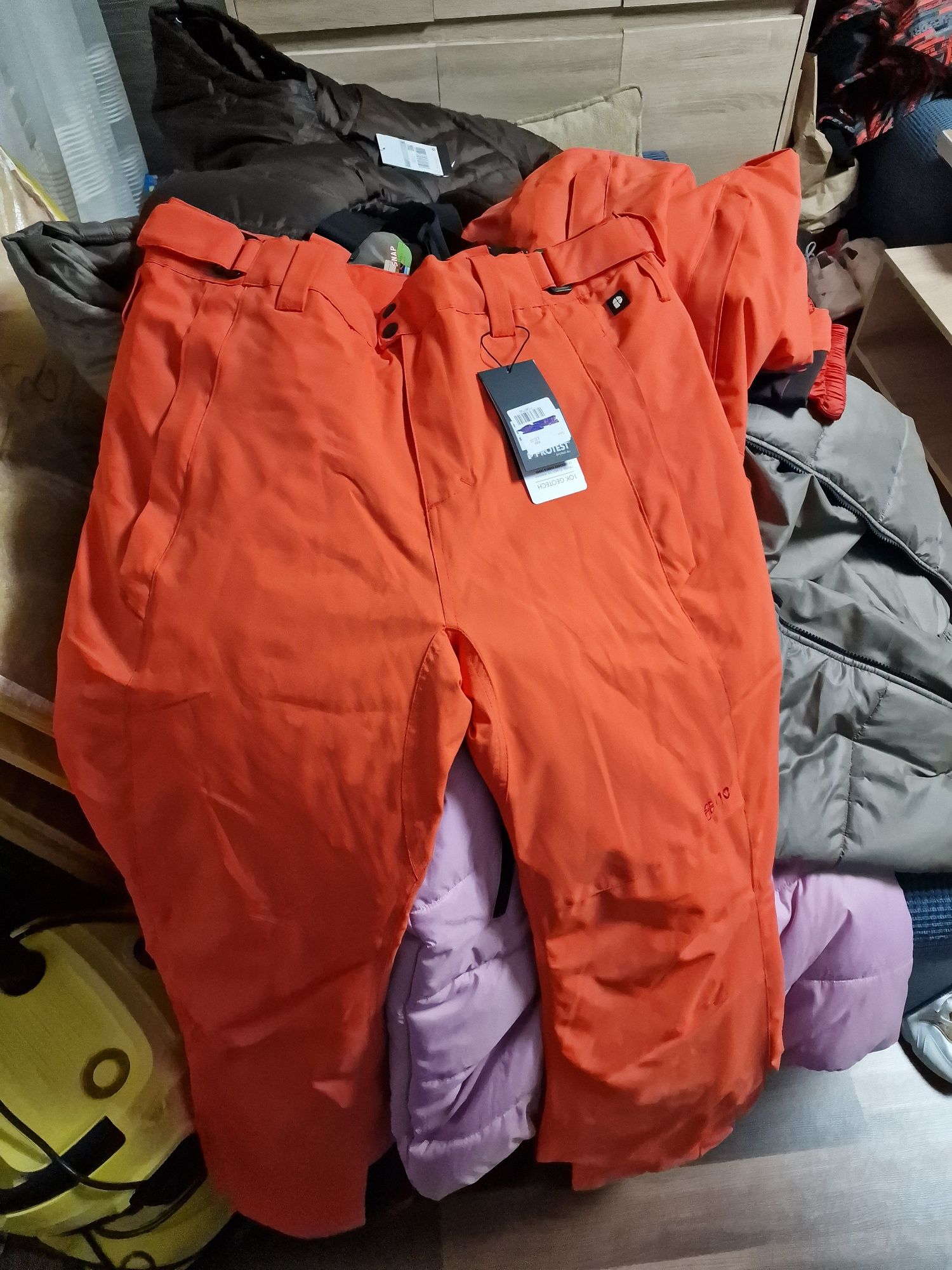 Pantaloni ski L Protest Geotech 10K noi