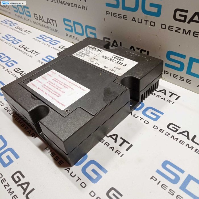 Unitate Modul Calculator Bluetooth Telefon Audi A8 D3 2003 - 2010 Cod 8E0862333A [272M0]