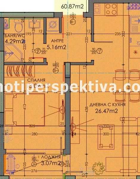 реф.11221 Среден етаж, източно изложение-Полиграфия!