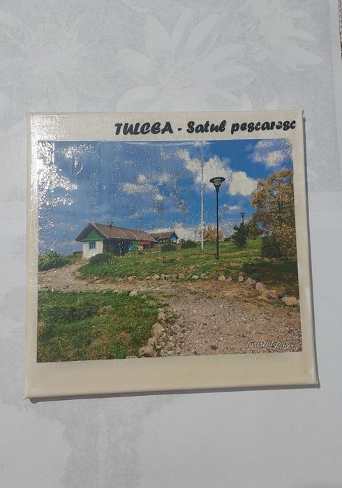 Tablou Canvas - Tulcea - satul pescaresc