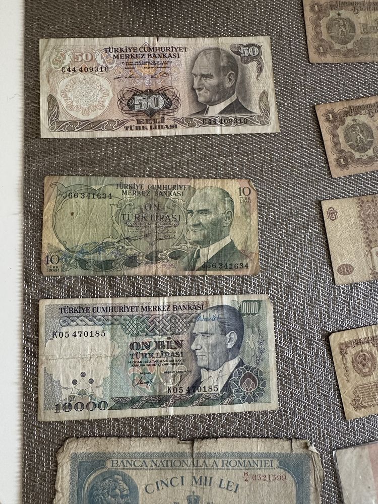 Colectie monezi si bacnote