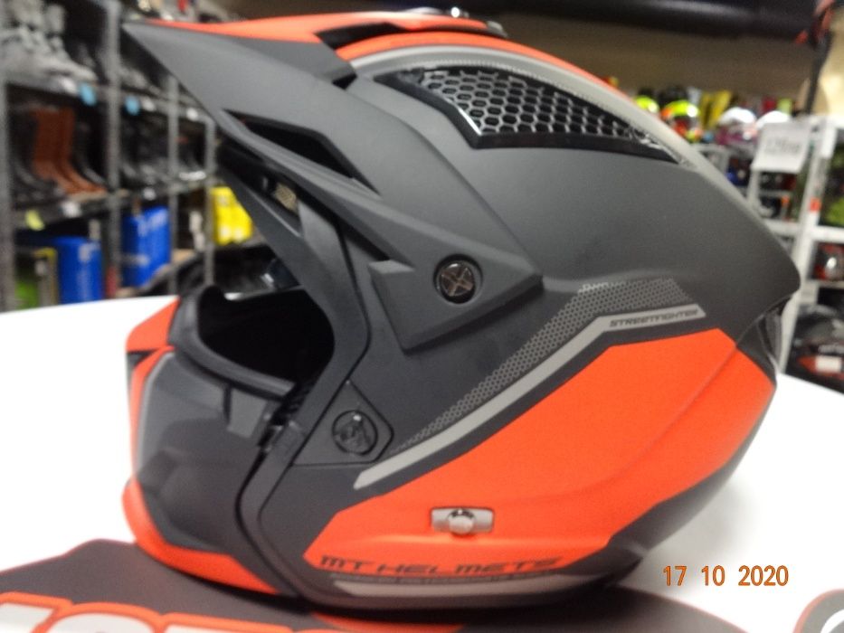 Шок цена! MT Helmets Streetfighter SV Twin М каска шлем за мотор мото
