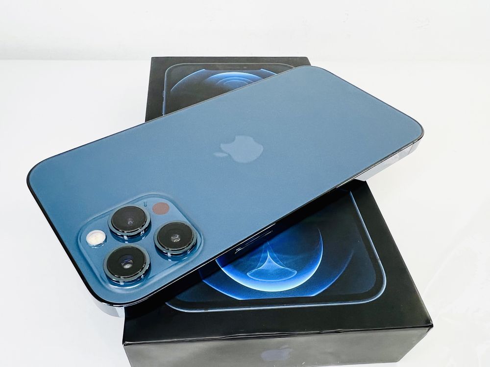 Apple iPhone 12 Pro Max 256GB Pacific Blue 95% Батерия! Гаранция!