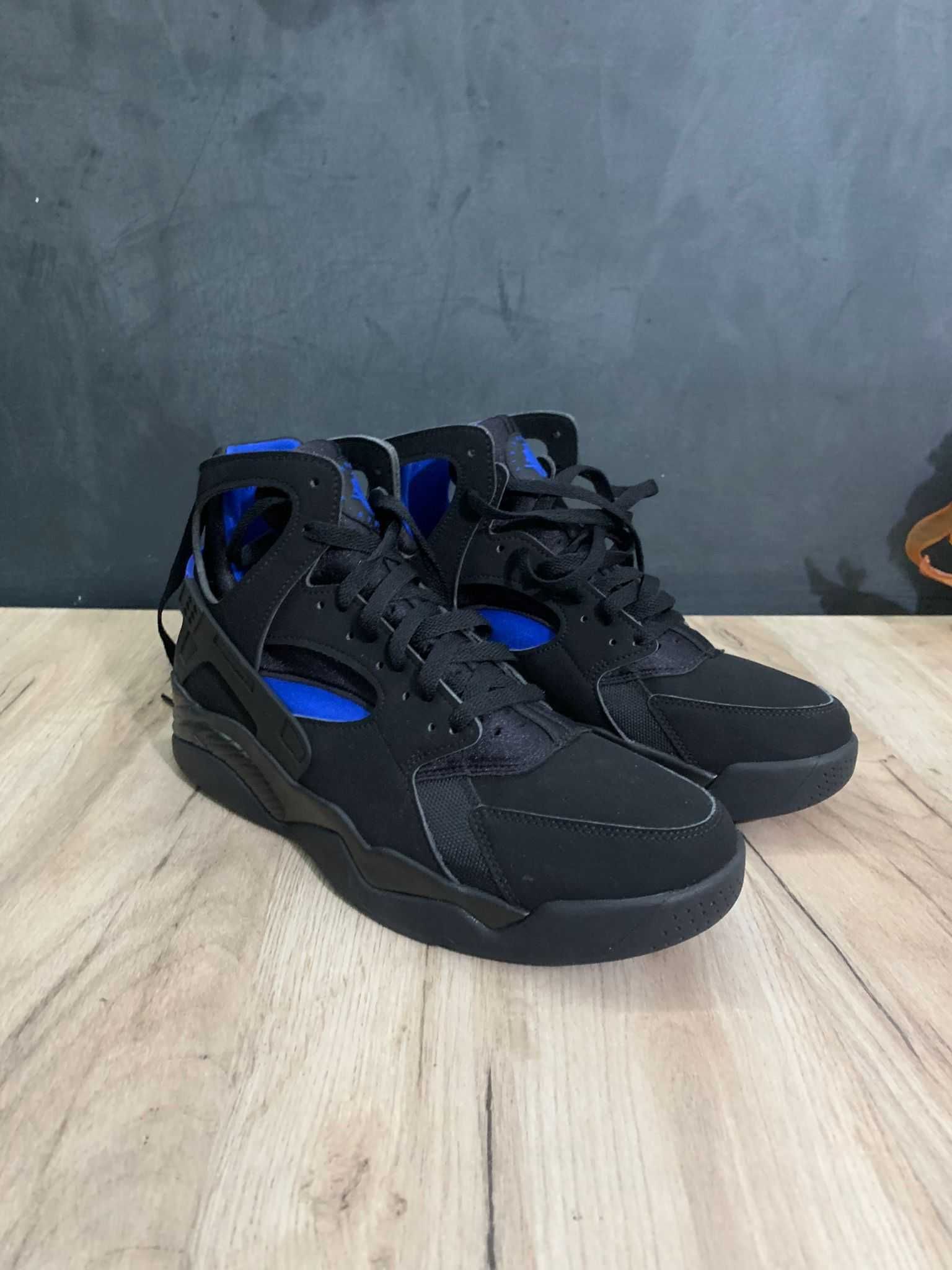 Nike Huarache Black Lyon Blue