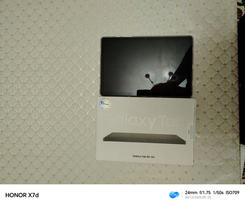 Galaxy Tab A+9 5G 1 yil kafolati bilan