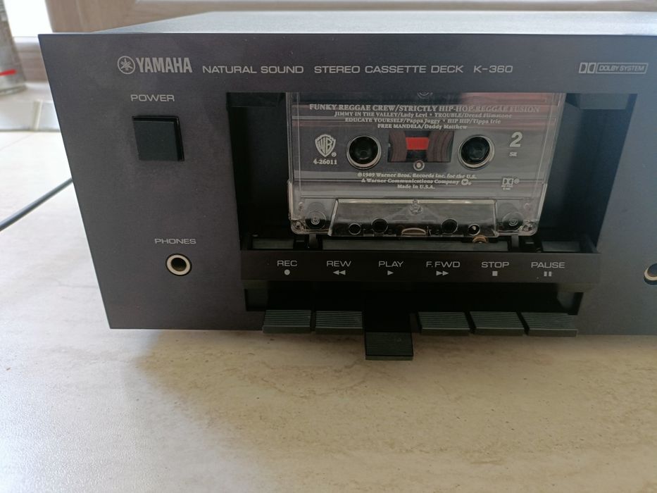 Yamaha K 360 stereo cassette deck, made in Japan, ca nou