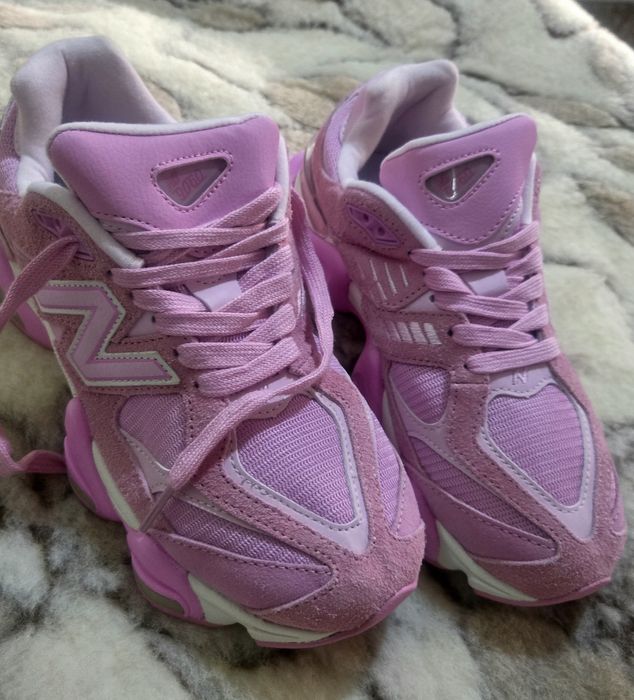 New Balance розови оригинални дамски сникърси естествена кожа 39.5 ном