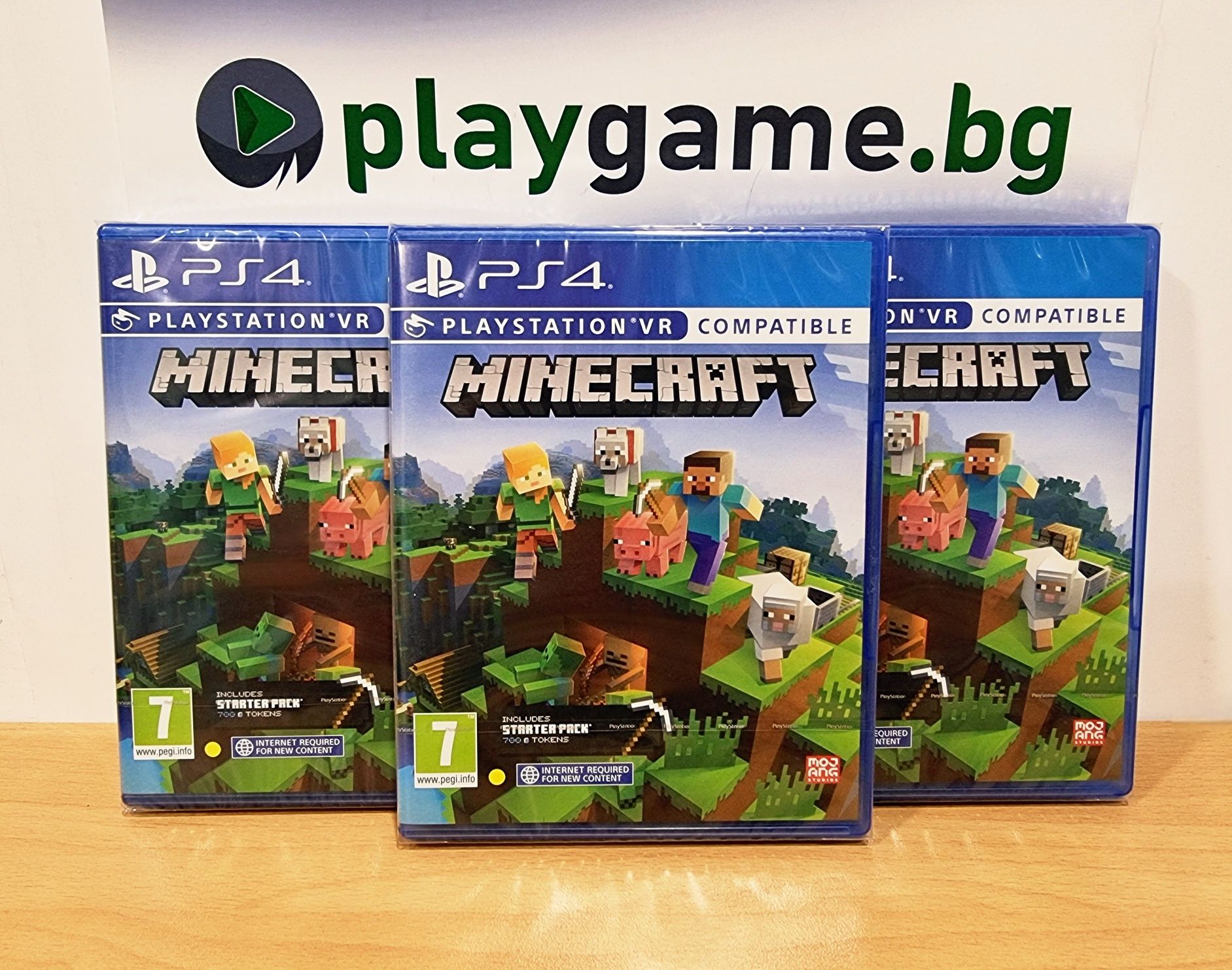 Чисто нова игра MINECRAFT за PS4