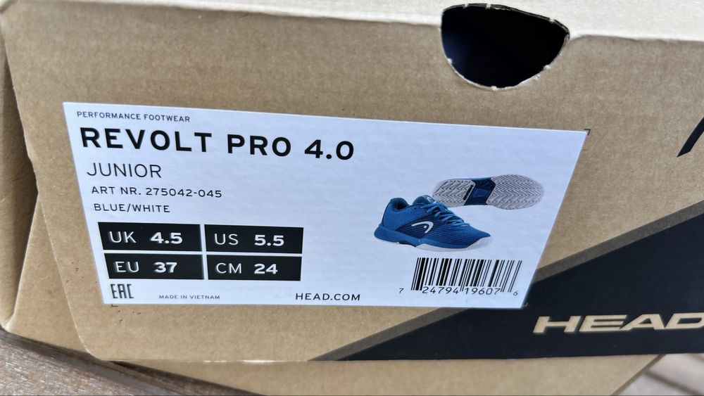 Adidas tenis Head Revolt Pro 4.0 Junior