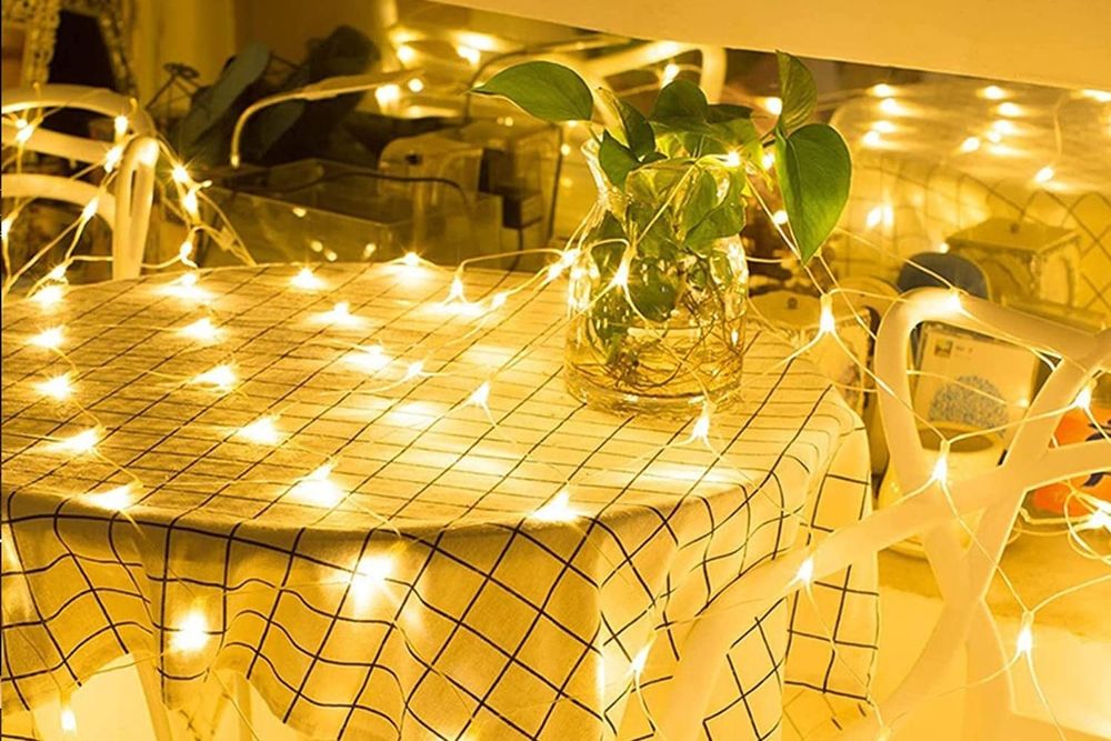 LED plasa de lumini pentru nunta 3 x 1.5 Metri - 160 leduri