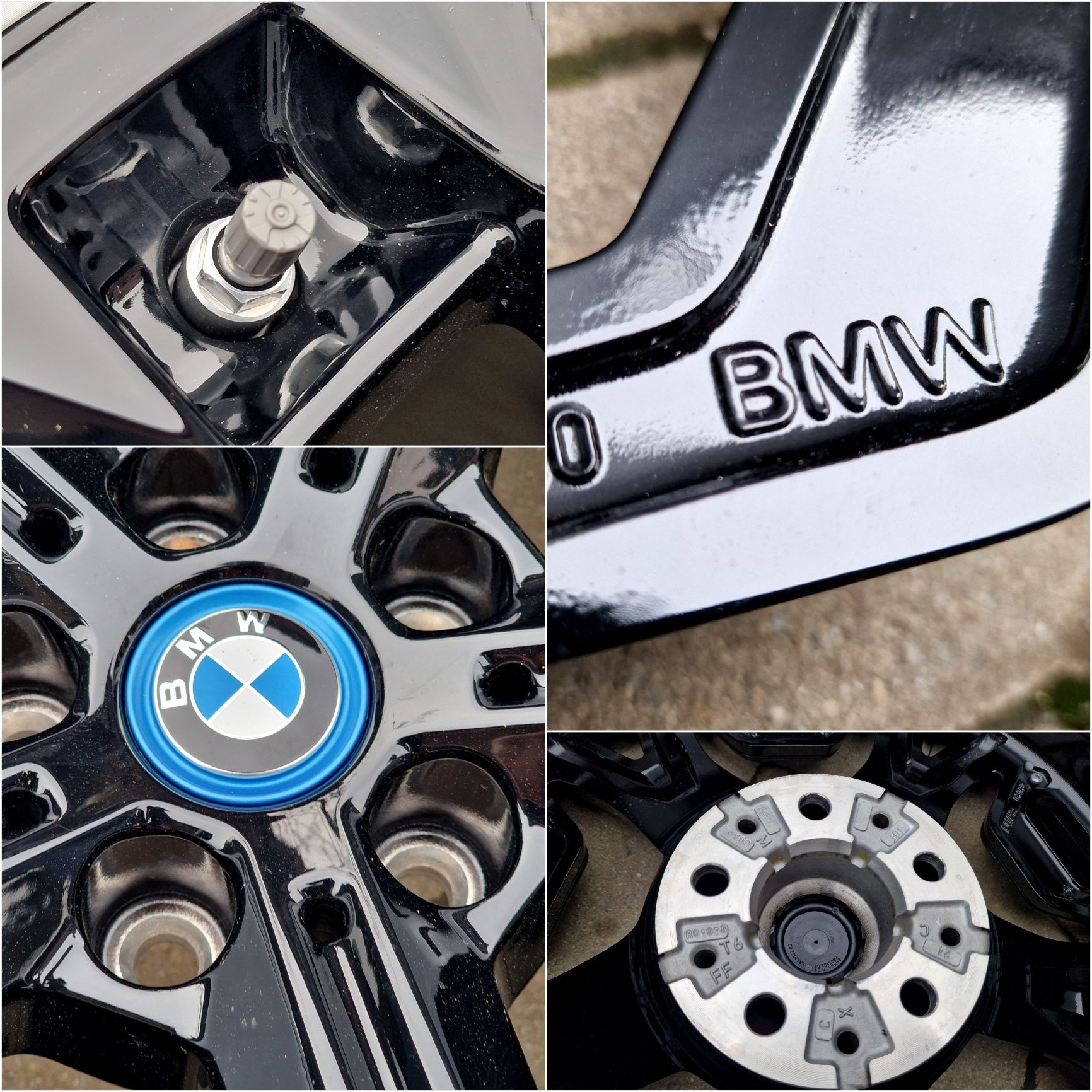 Jante BMW pe 22 NOI  IX X6 G06 X5 G05 anvelope roti jenti Diamond Cut
