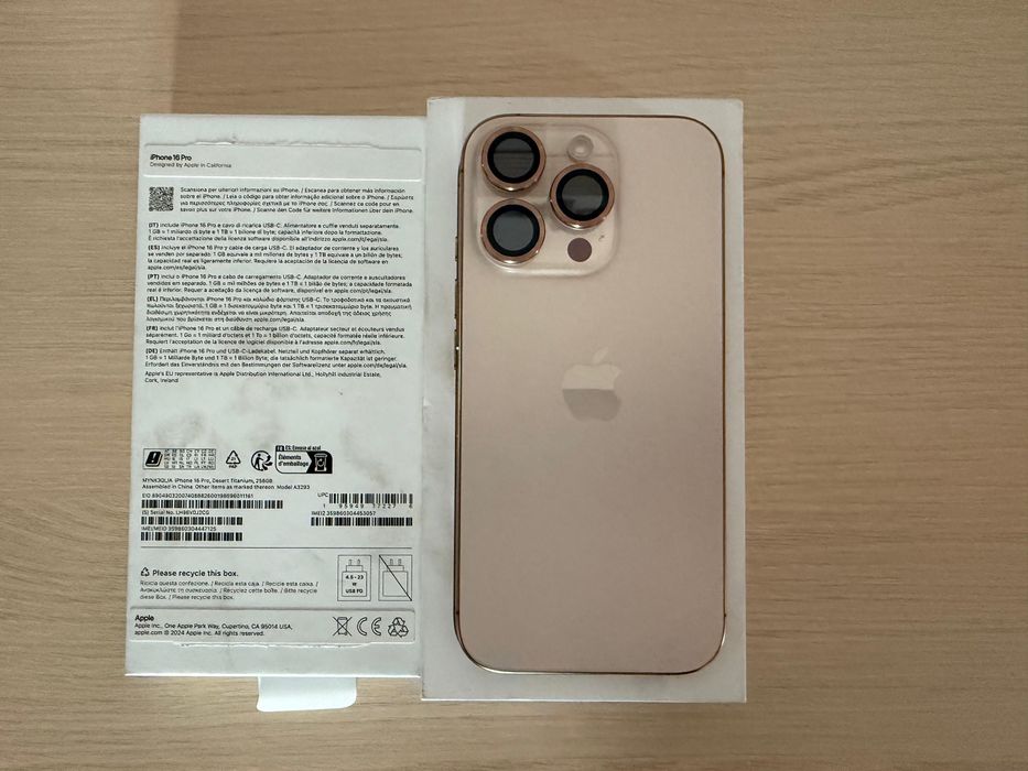 Iphone 16 pro 256gb in garantie