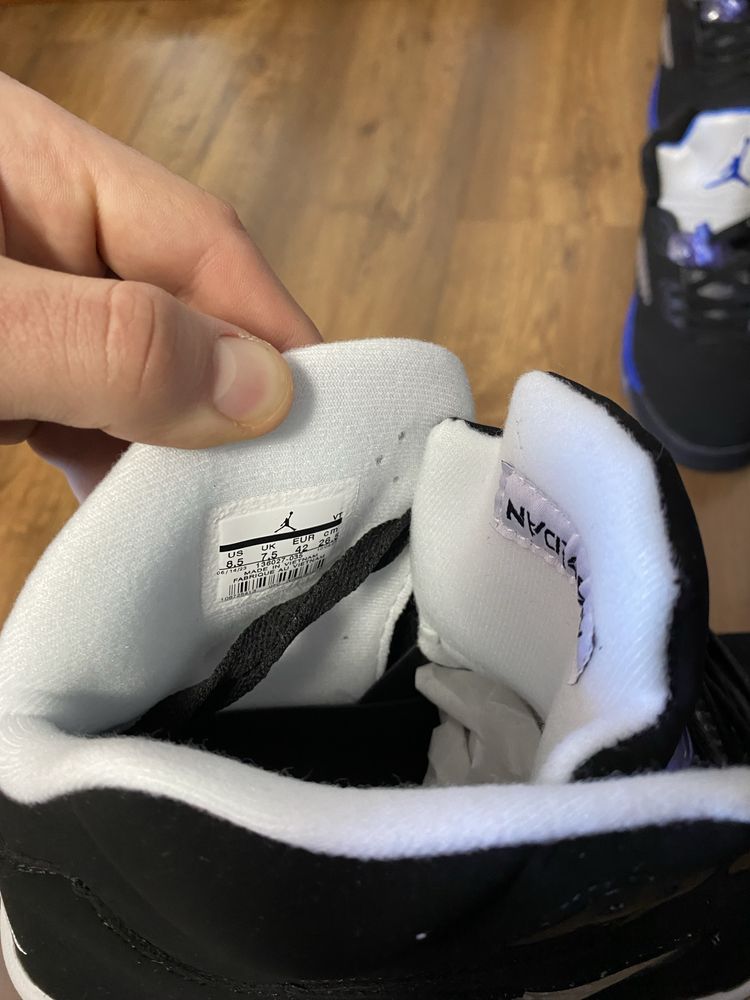 Jordan 5 PSG oreo racer blue nike
