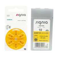 Батарейка Signia размер 10 для слухового аппарата