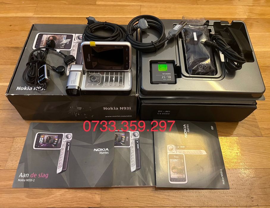 Nokia N93i - NOU ! Full Box ! RARITATE ! Telefon colectie.