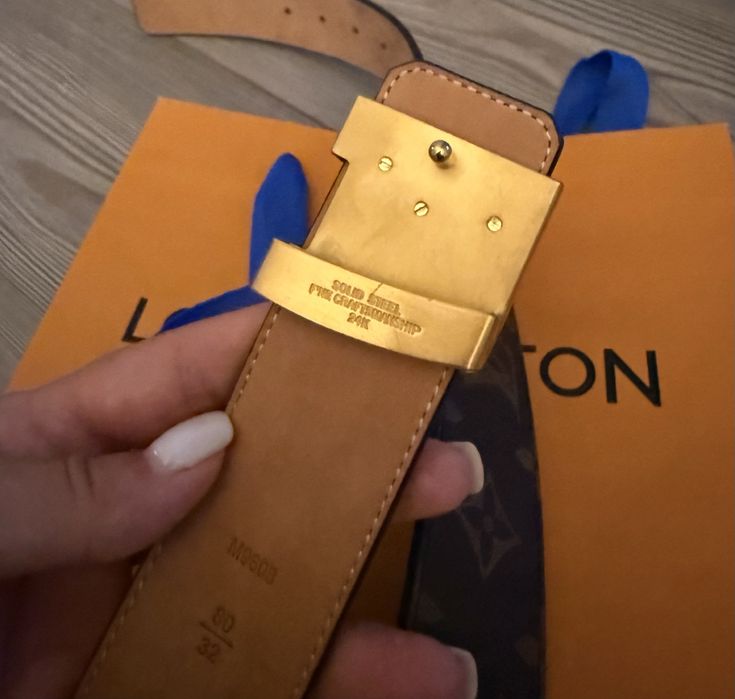 Curea LV unisex piele