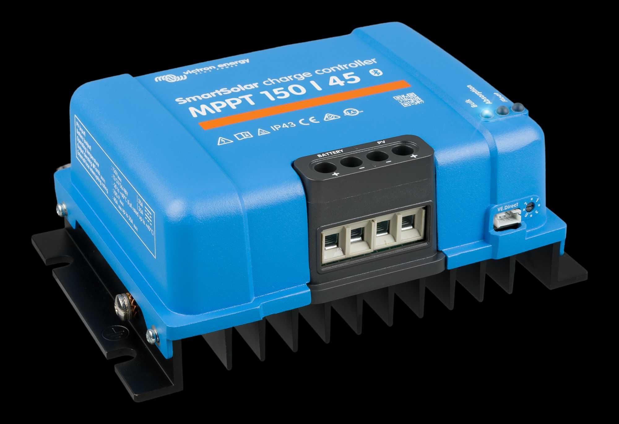 Виктрон Соларен контролер Victron SmartSolar MPPT 150|45