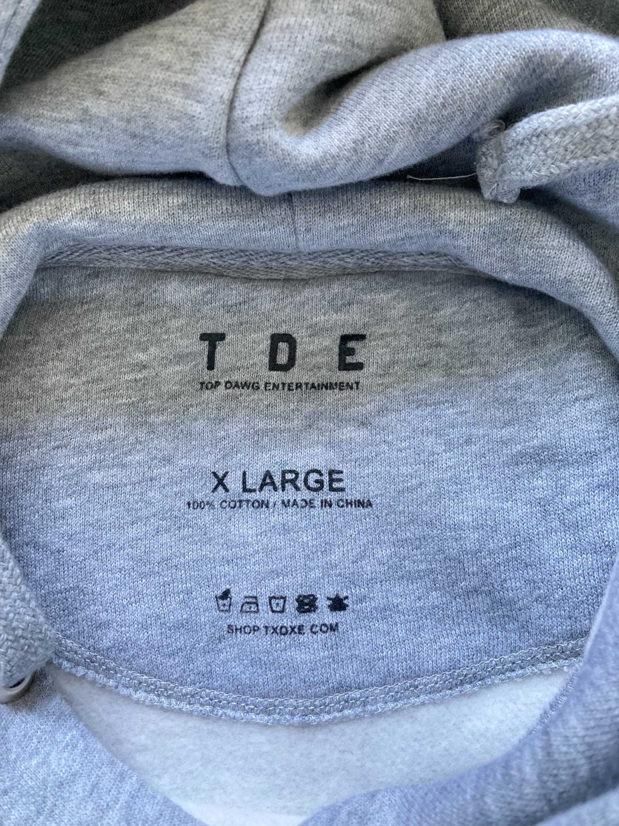 Kendrick Lamar DAMN Merch TDE Top Dawg Entertaiнment суитчър XL